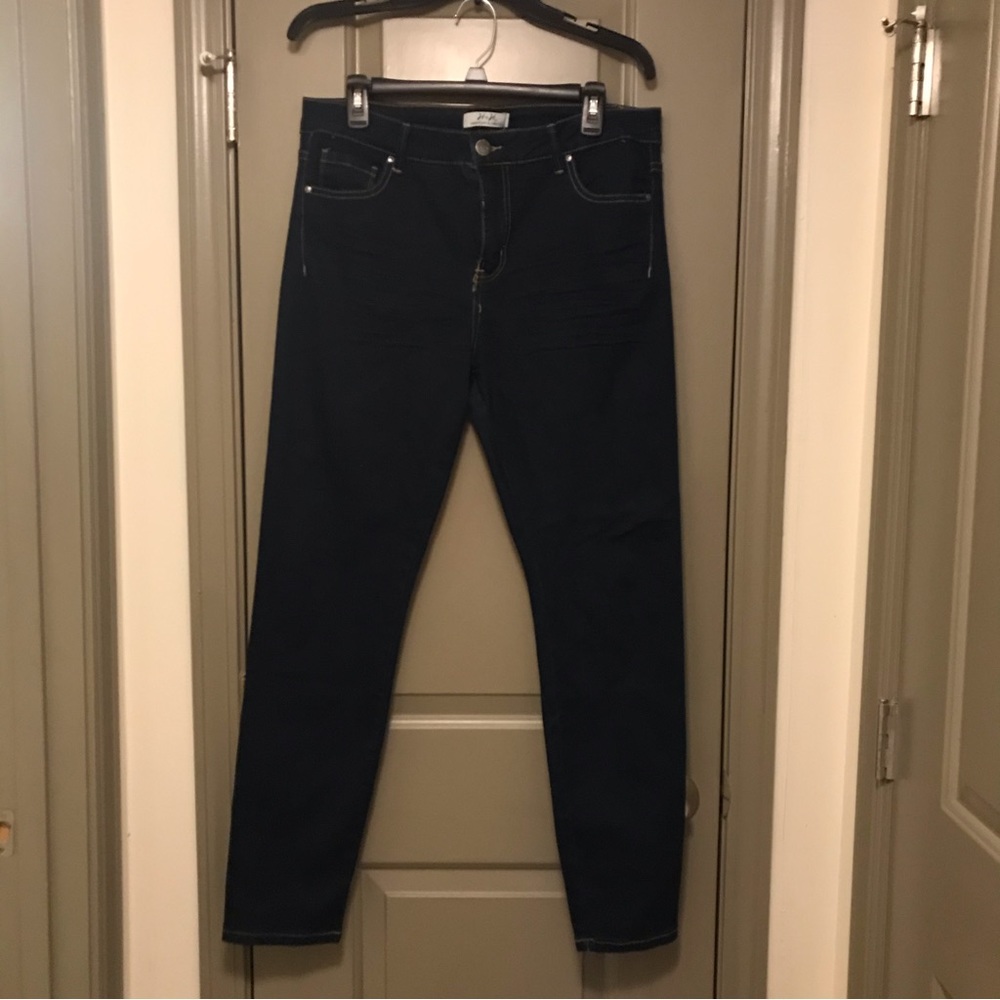 High rise tummy tuck jeans